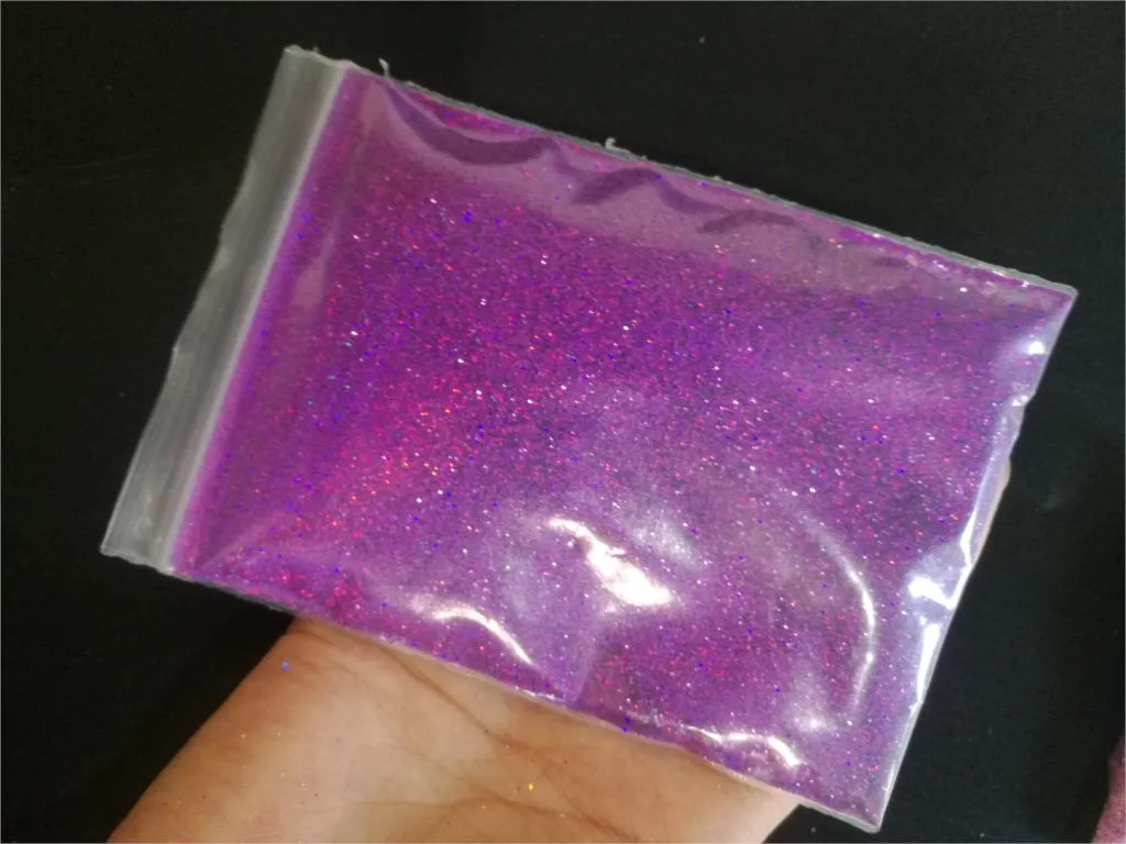 50g/bag Holographic Diamond Glitter Silver/Gold 1/128 Fine Glitter Nail Fine Dust Shining Powder DIY Manicure Craft Accessories