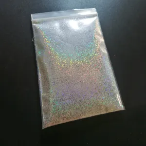 50g/bag Holographic Diamond Glitter Silver/Gold 1/128 Fine Glitter Nail Fine Dust Shining Powder DIY Manicure Craft Accessories