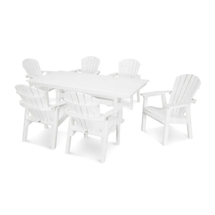 7 Piece Seashell Dining Set