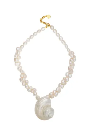 Amber Sceats Corfu Necklace - Pearl