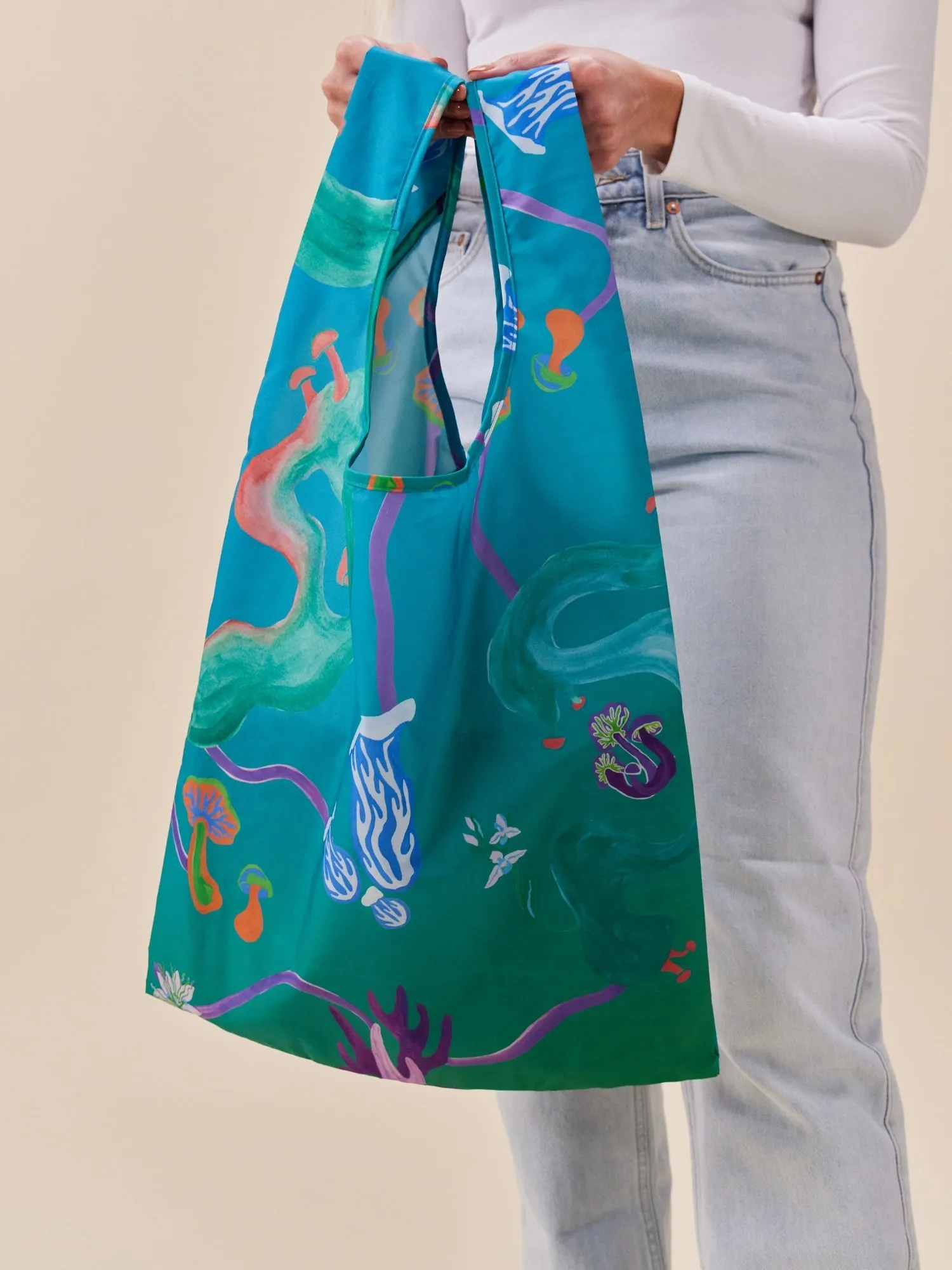 Aqua Fungi Reusable Bag