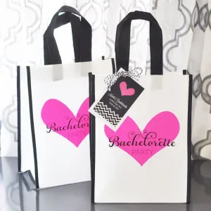 Bachelorette Party Favor Bags with Tags (Pack of 12)