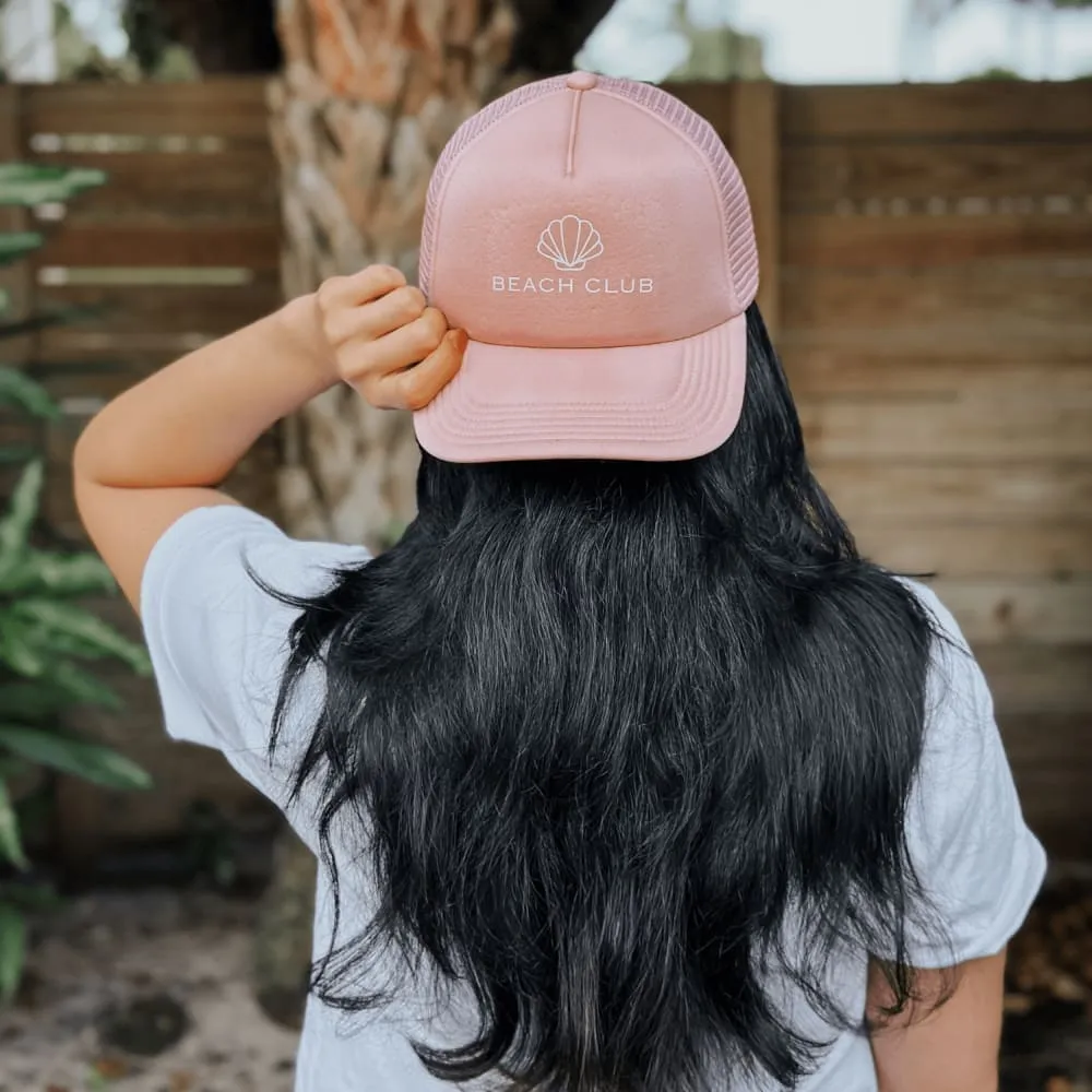 Beach Club Mesh Trucker Hat