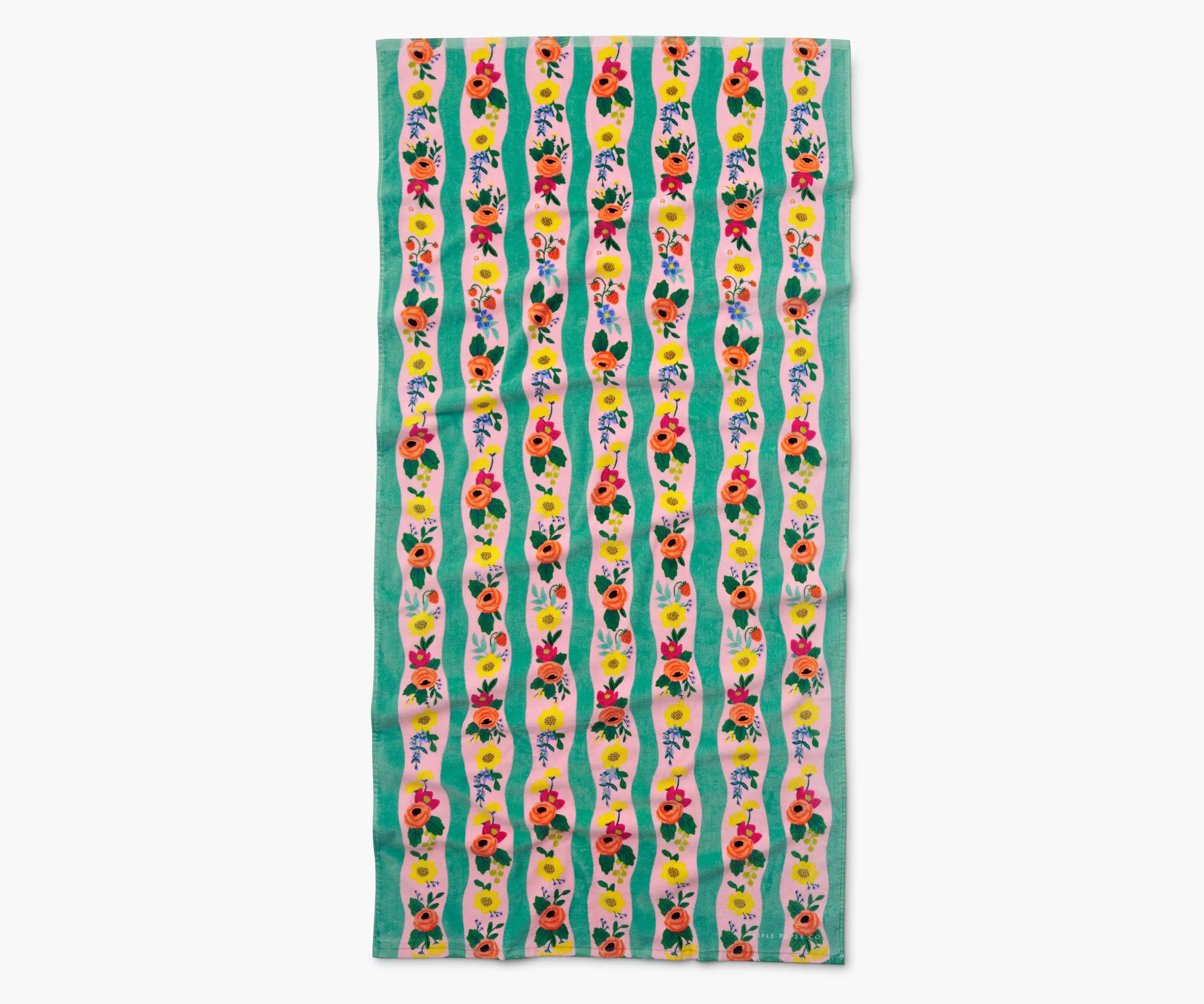 Beach Towel - Roses