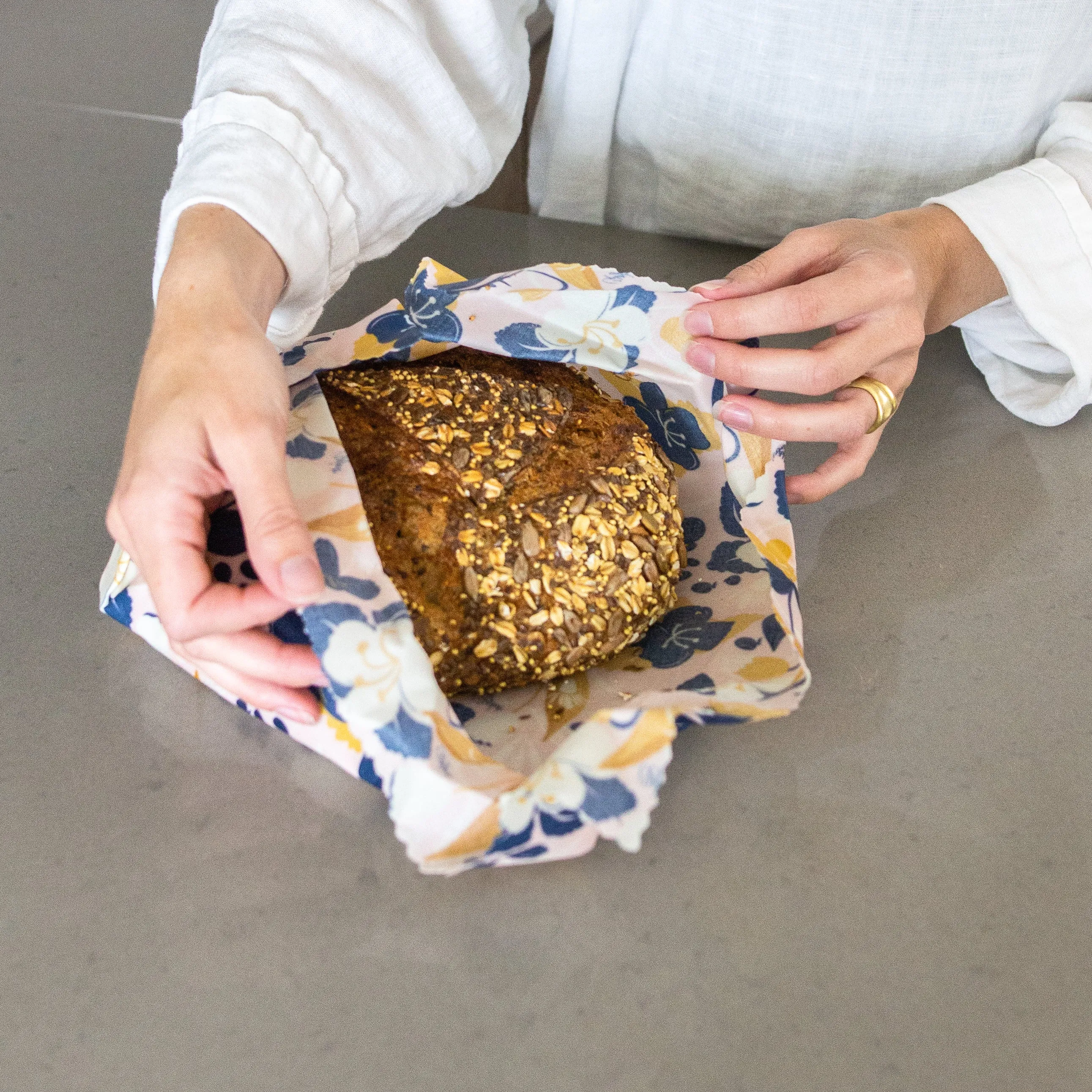 Bread Bag Set: Amber Blueberry