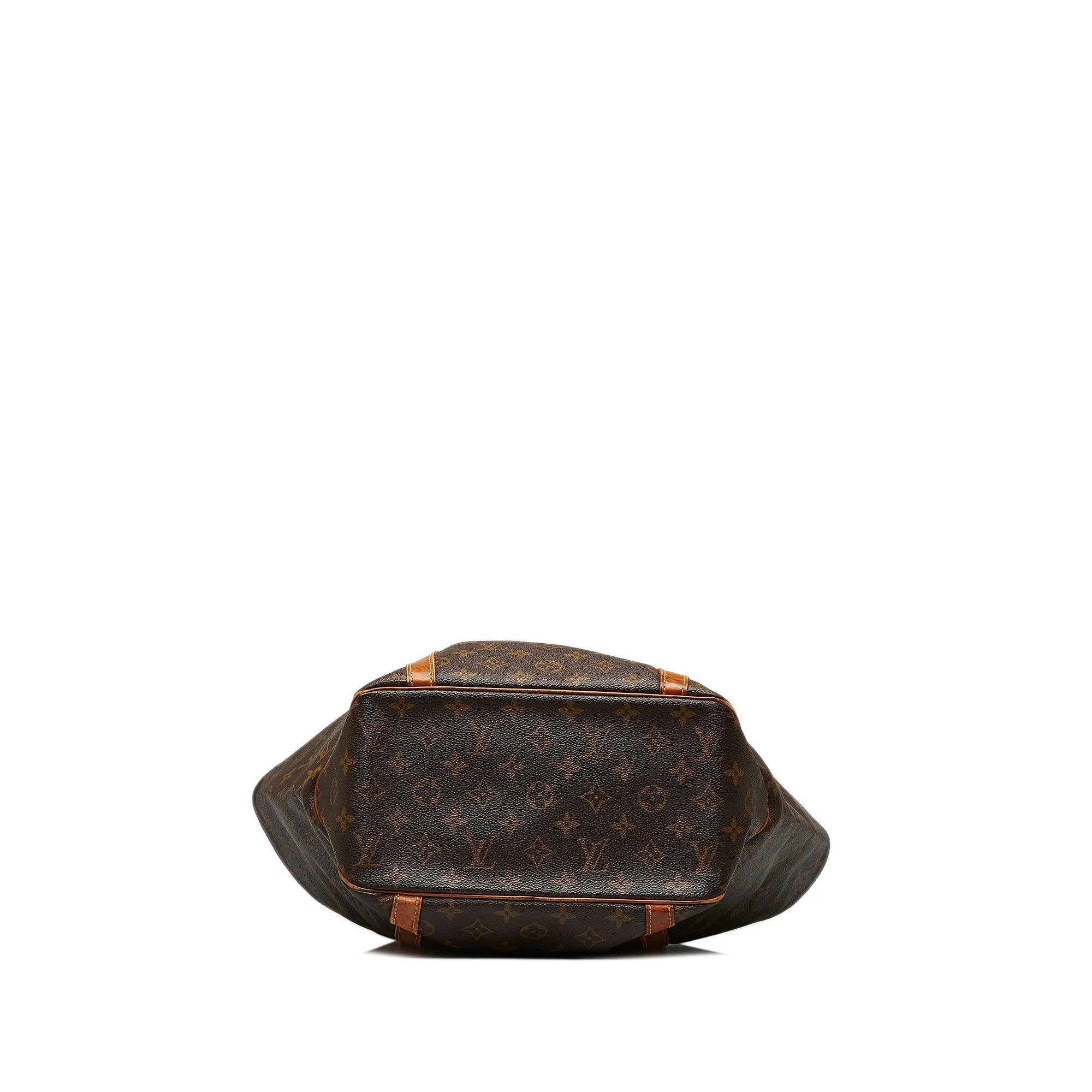 Brown Louis Vuitton Monogram Sac Shopping Tote Bag