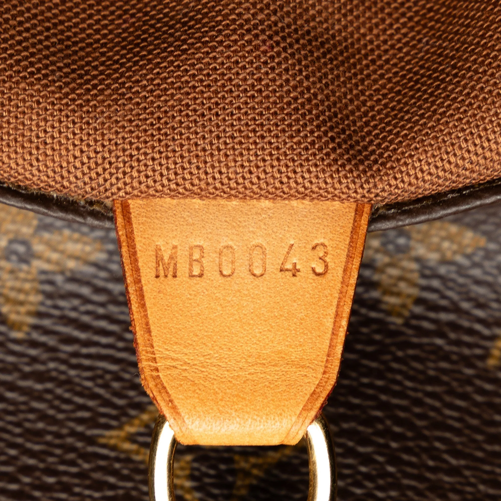 Brown Louis Vuitton Monogram Sac Shopping Tote Bag