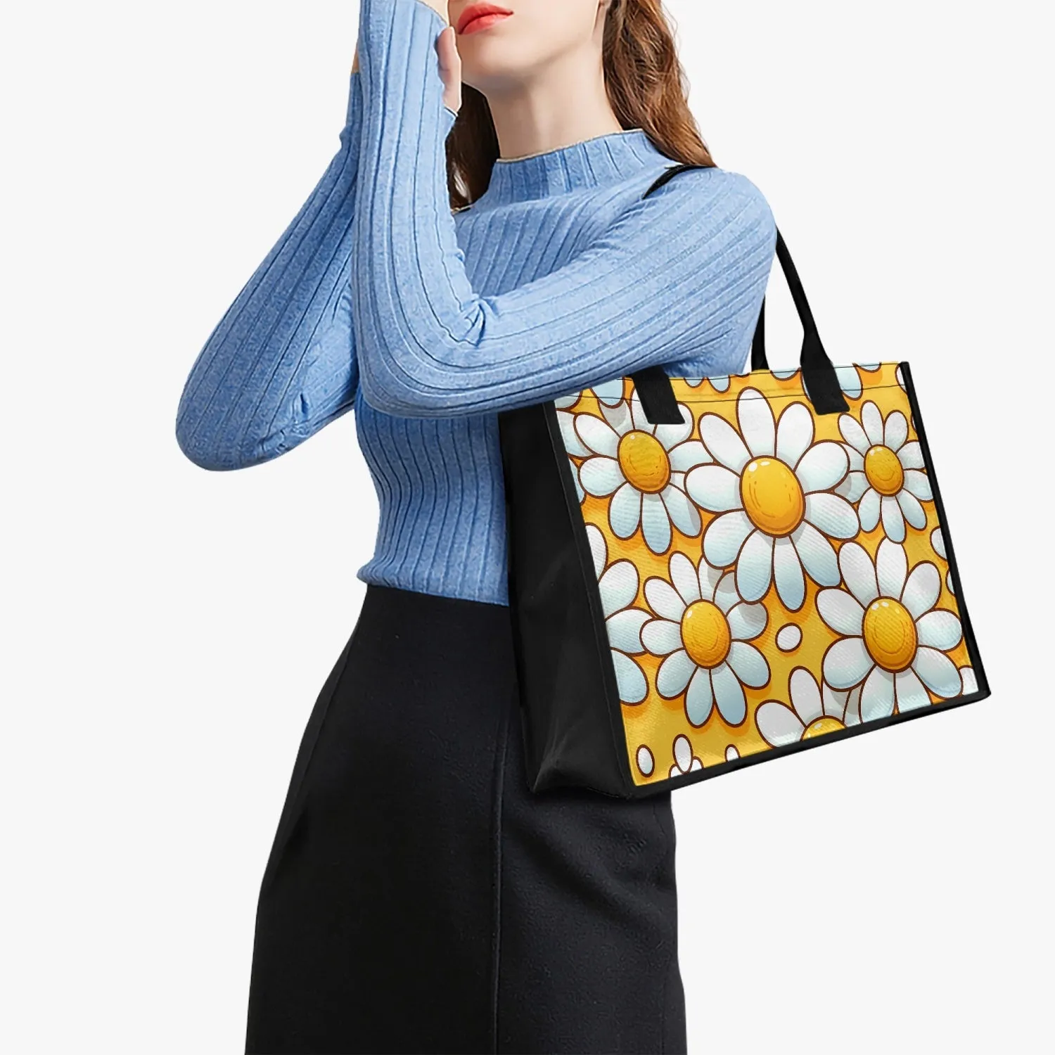 Daisy Delight Shopping Tote