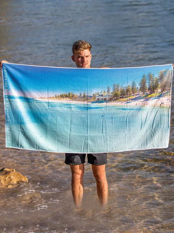 Destination Towels - Cottesloe Bliss sand free beach towel