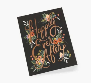 Eternal Happily Ever After Wedding Card