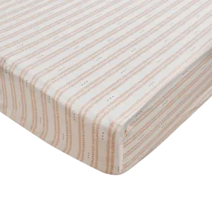 Ezra Herringbone Crib Sheet