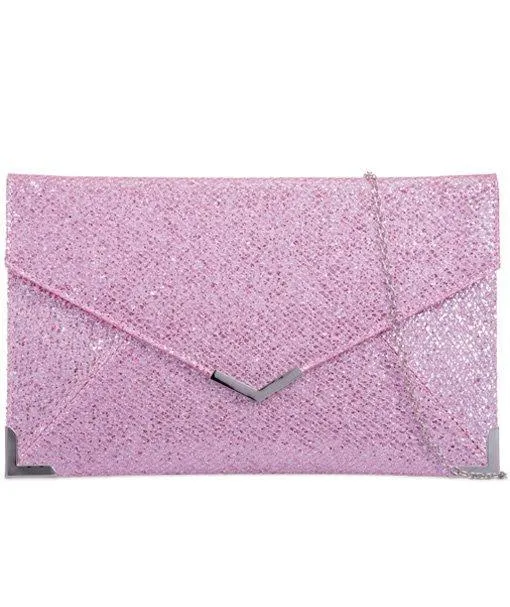 Glitter Envelope Clutch Bag - Jodi