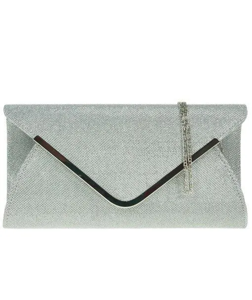 Glitter Envelope Clutch - Jessa