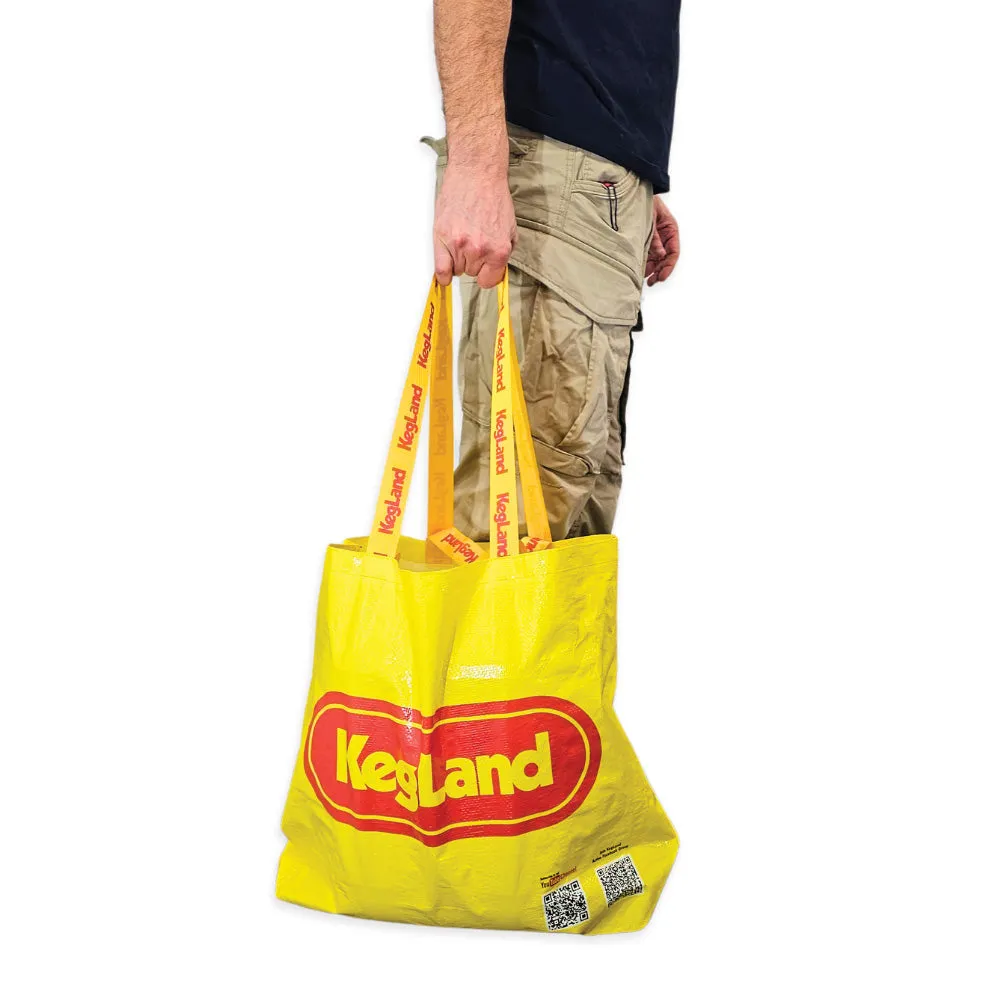 KegLands Big Yellow Shopping Bag