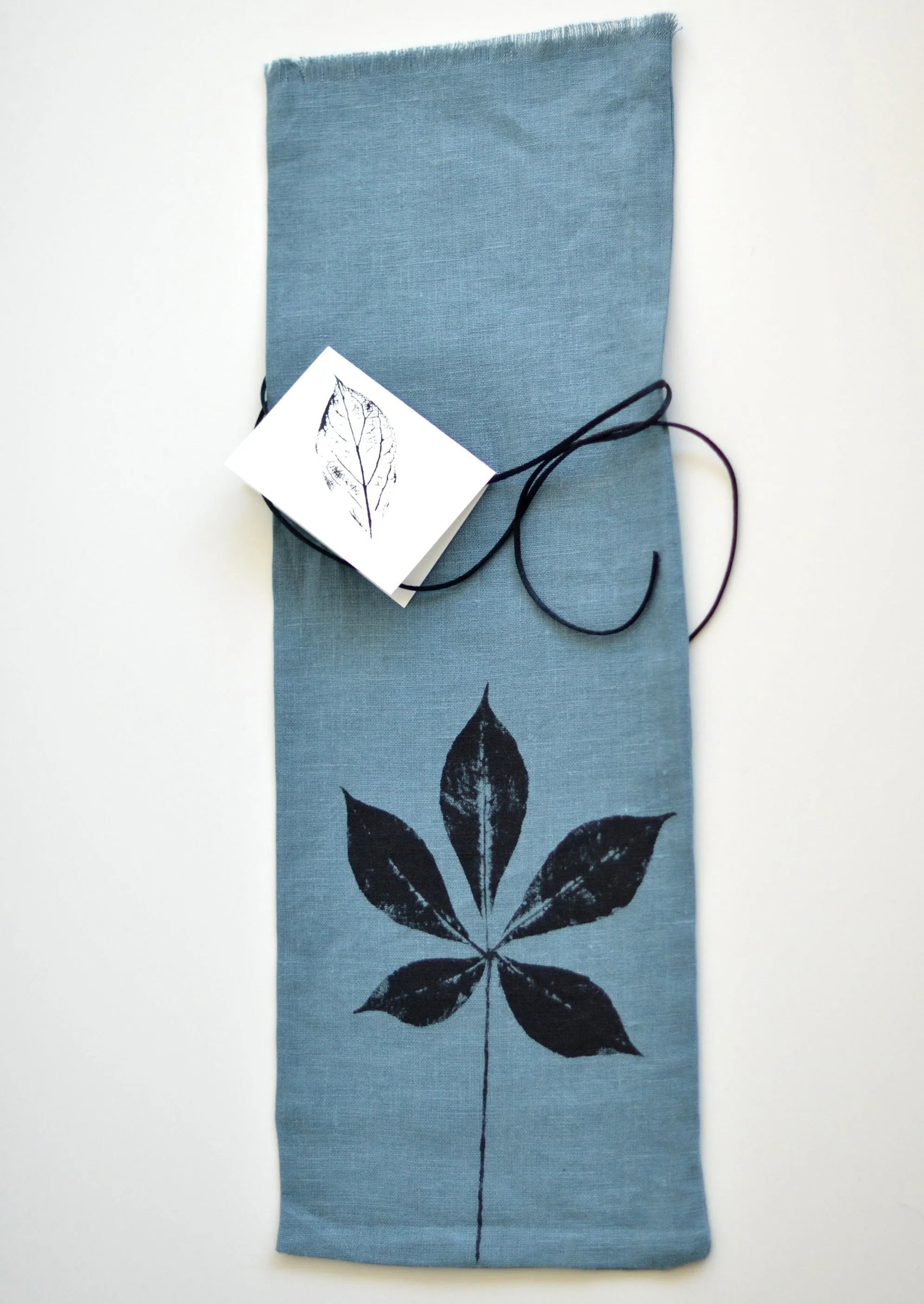 Linen Creeper Wine Bag