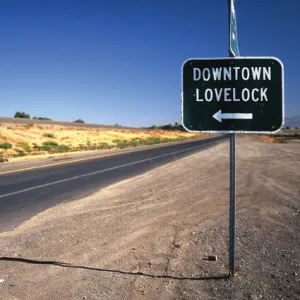 Lovelock, USA - Greeting Card