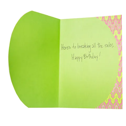 Meant To Behave Greeting Card (18082)