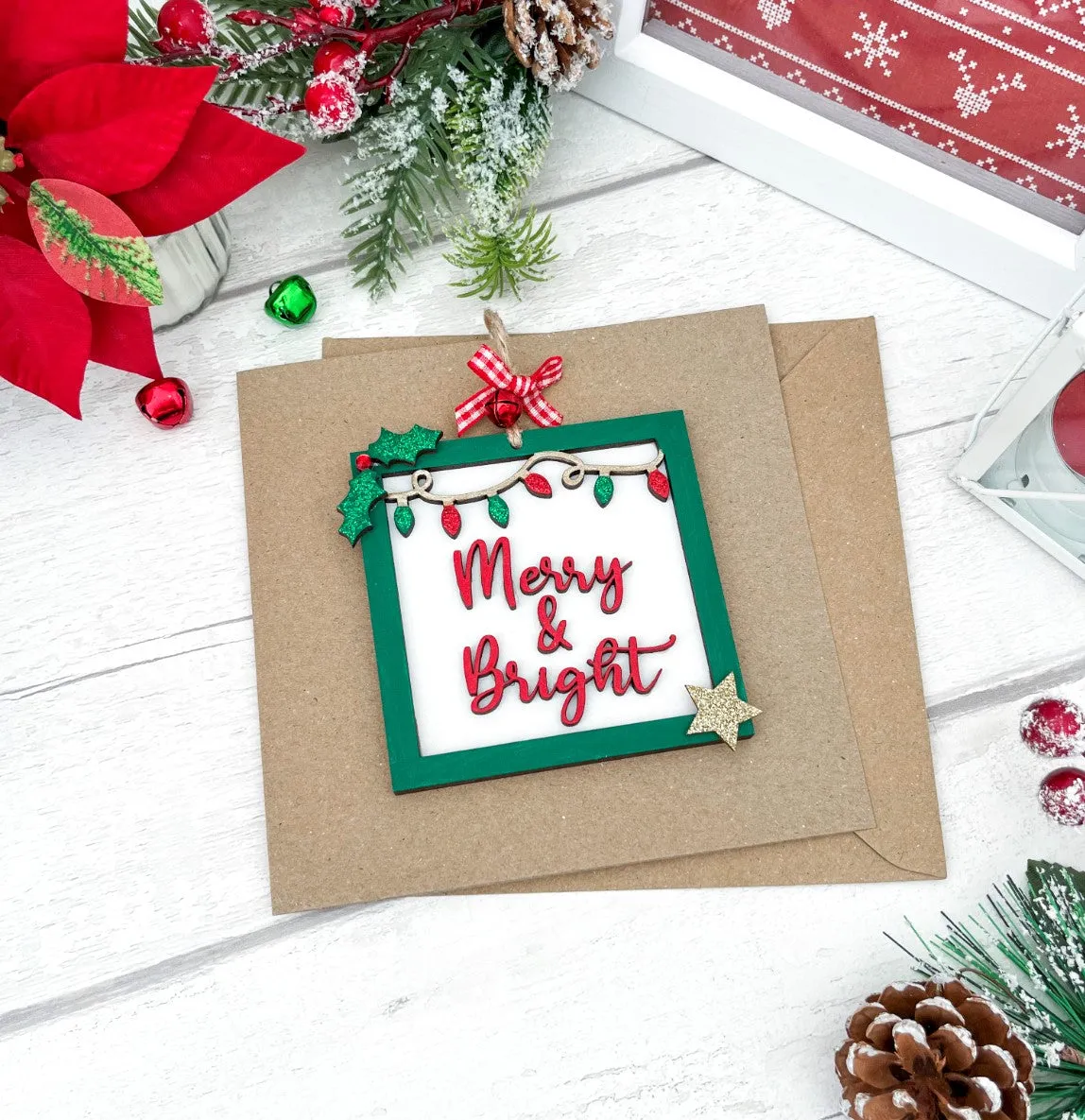 Merry & Bright Christmas Decoration