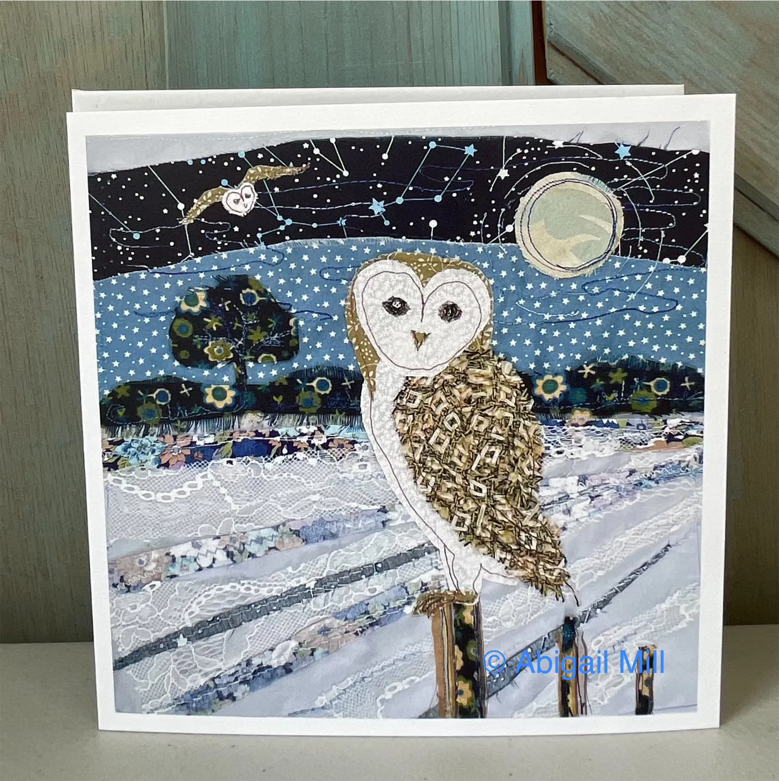 Midnight Wildlife Greetings card Set