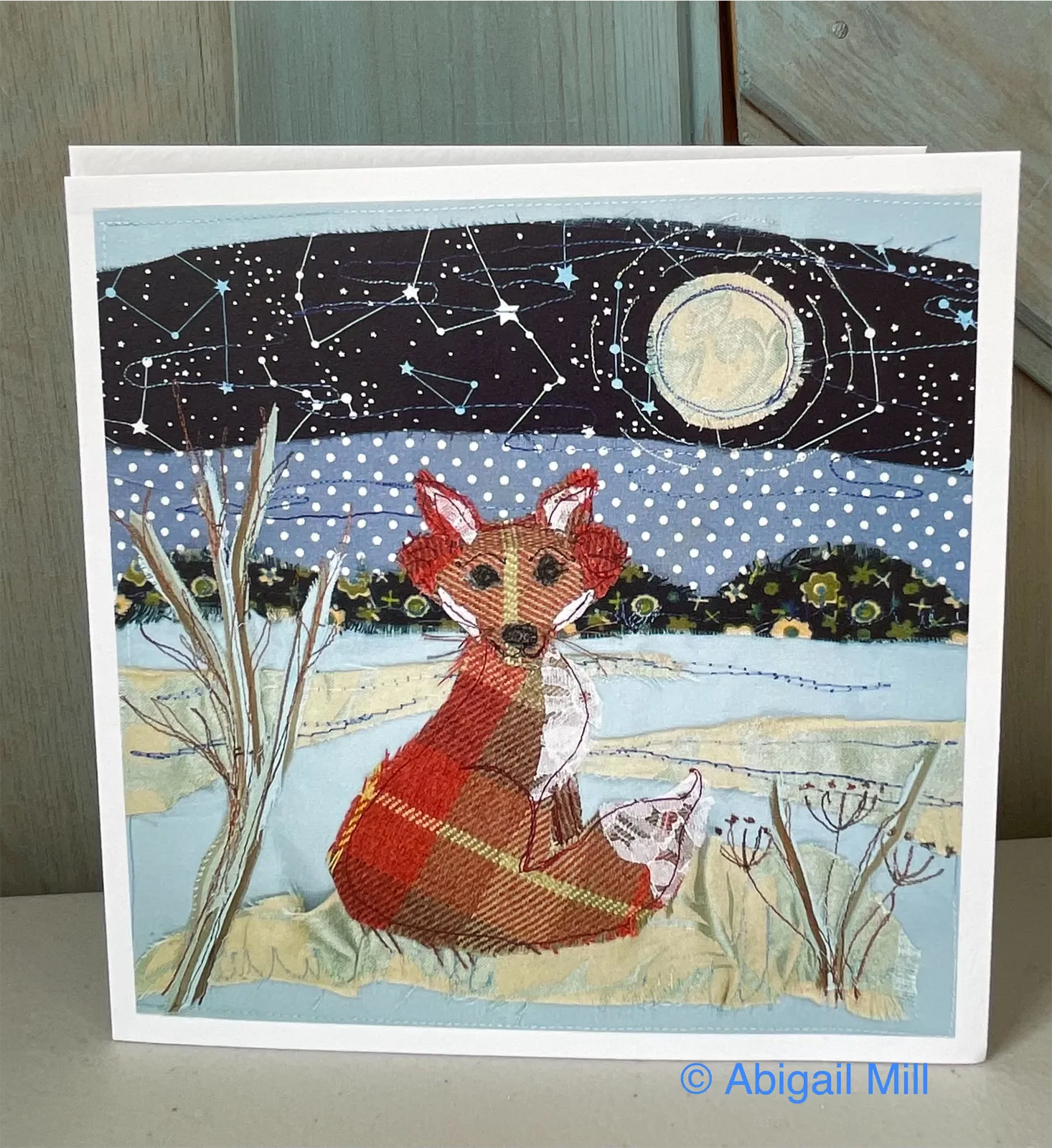 Midnight Wildlife Greetings card Set