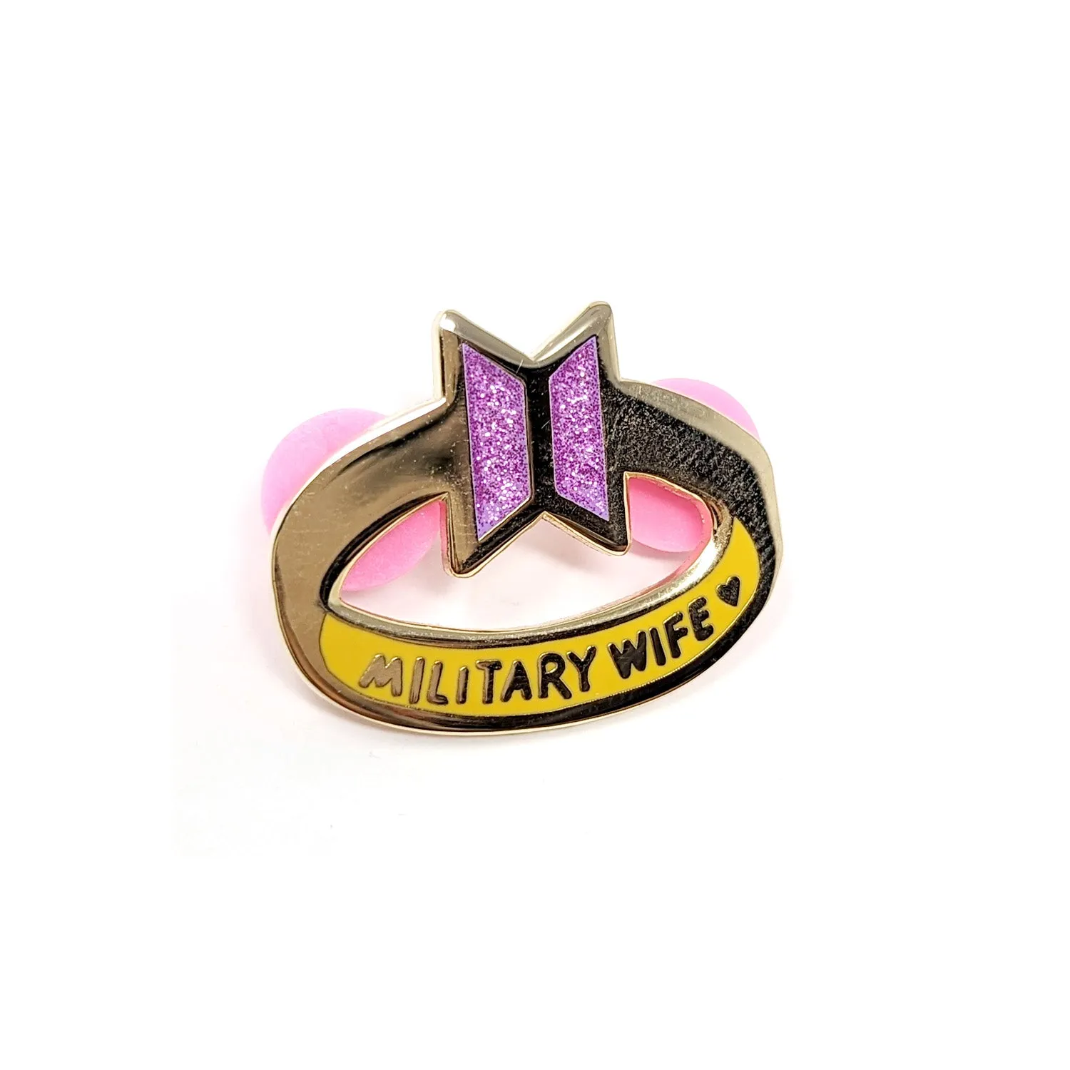 Military Wife Enamel Pin