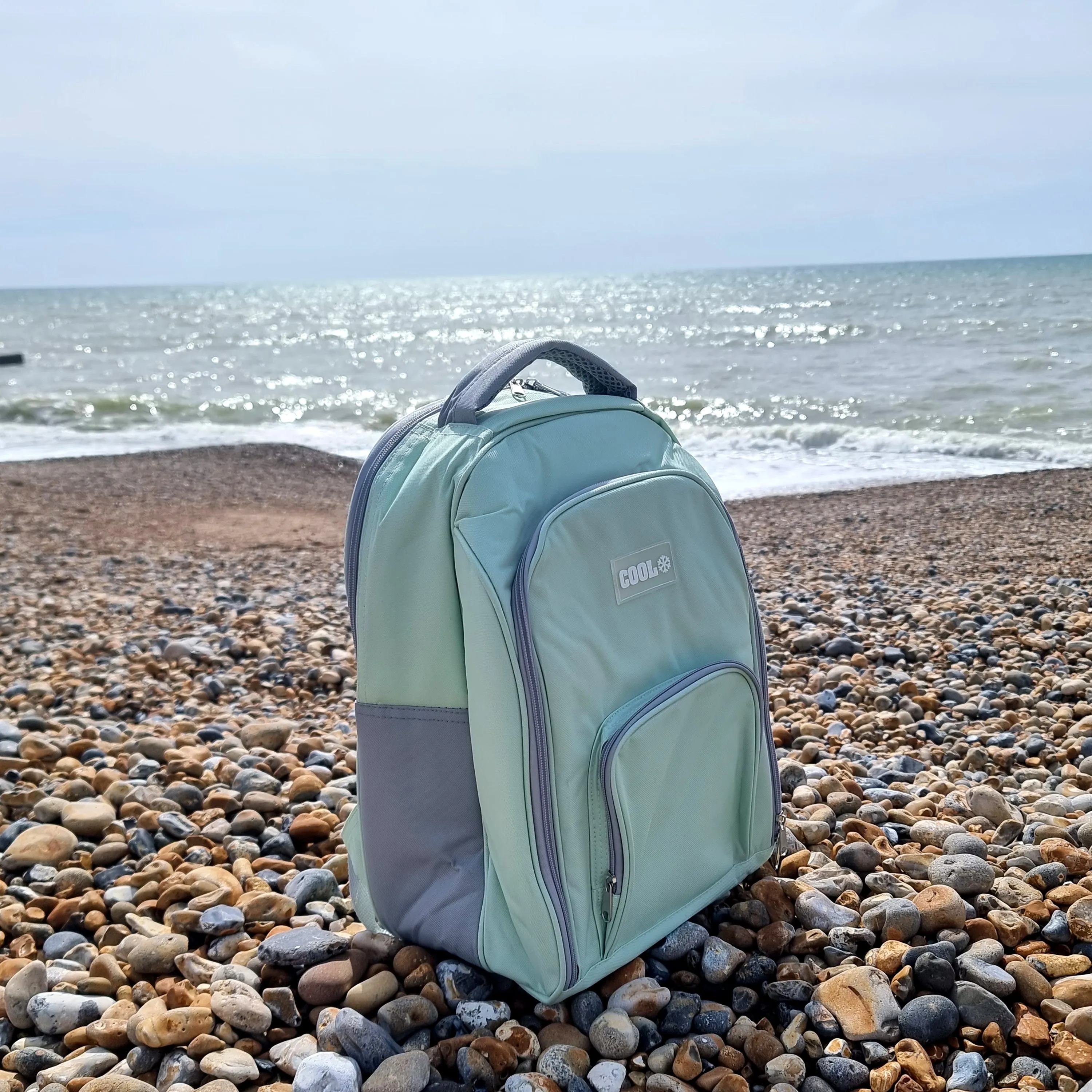 Mint Backpack With Adjustable Straps