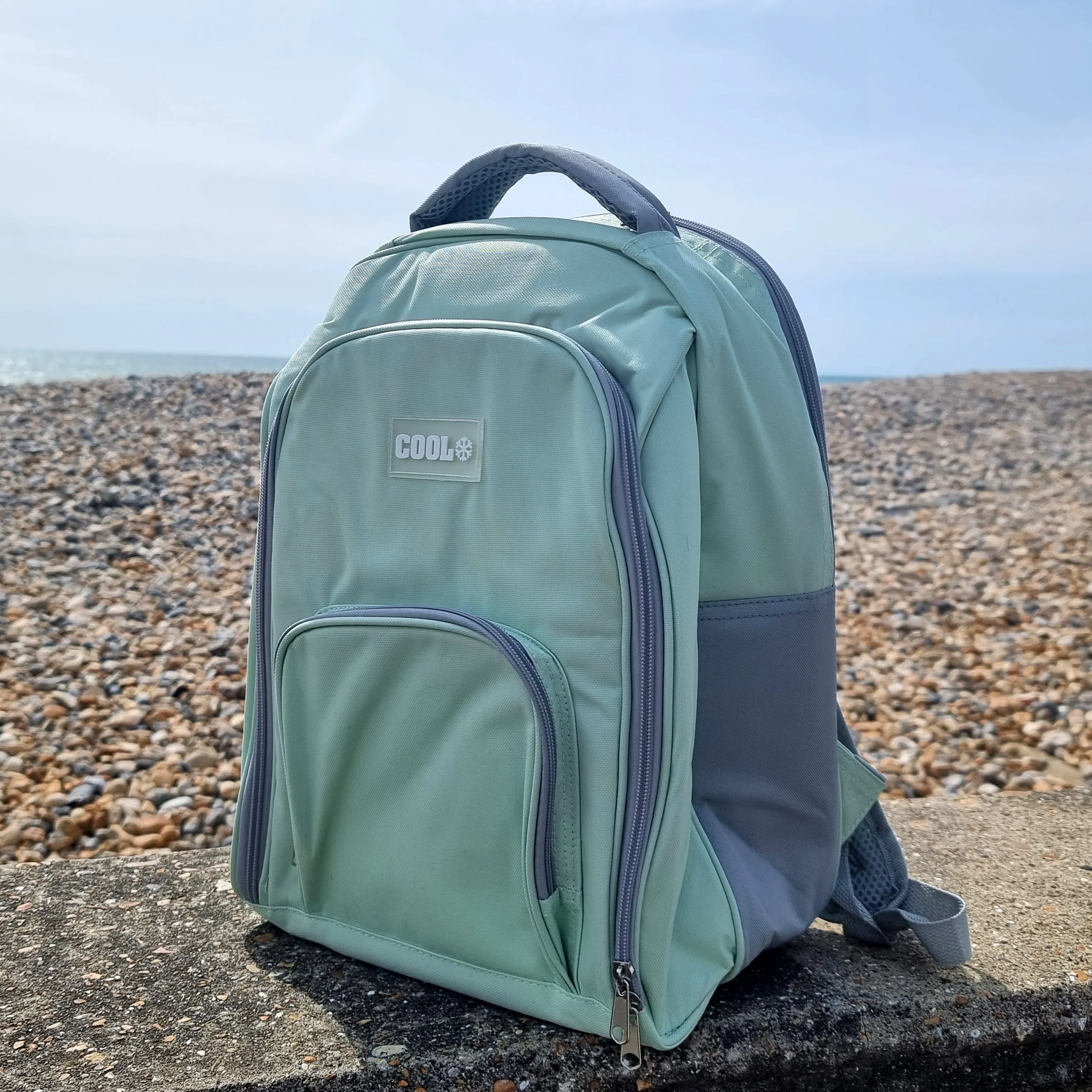 Mint Backpack With Adjustable Straps