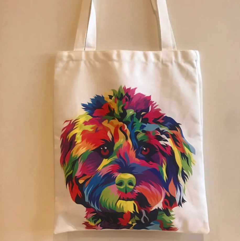 Multicoloured Animal Tote Shopping Bag (3 Designs)