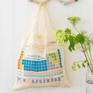 Periodic Table Foldaway Shopping Bag