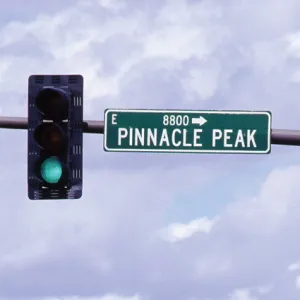 Pinnacle Peak, USA - Greeting Card