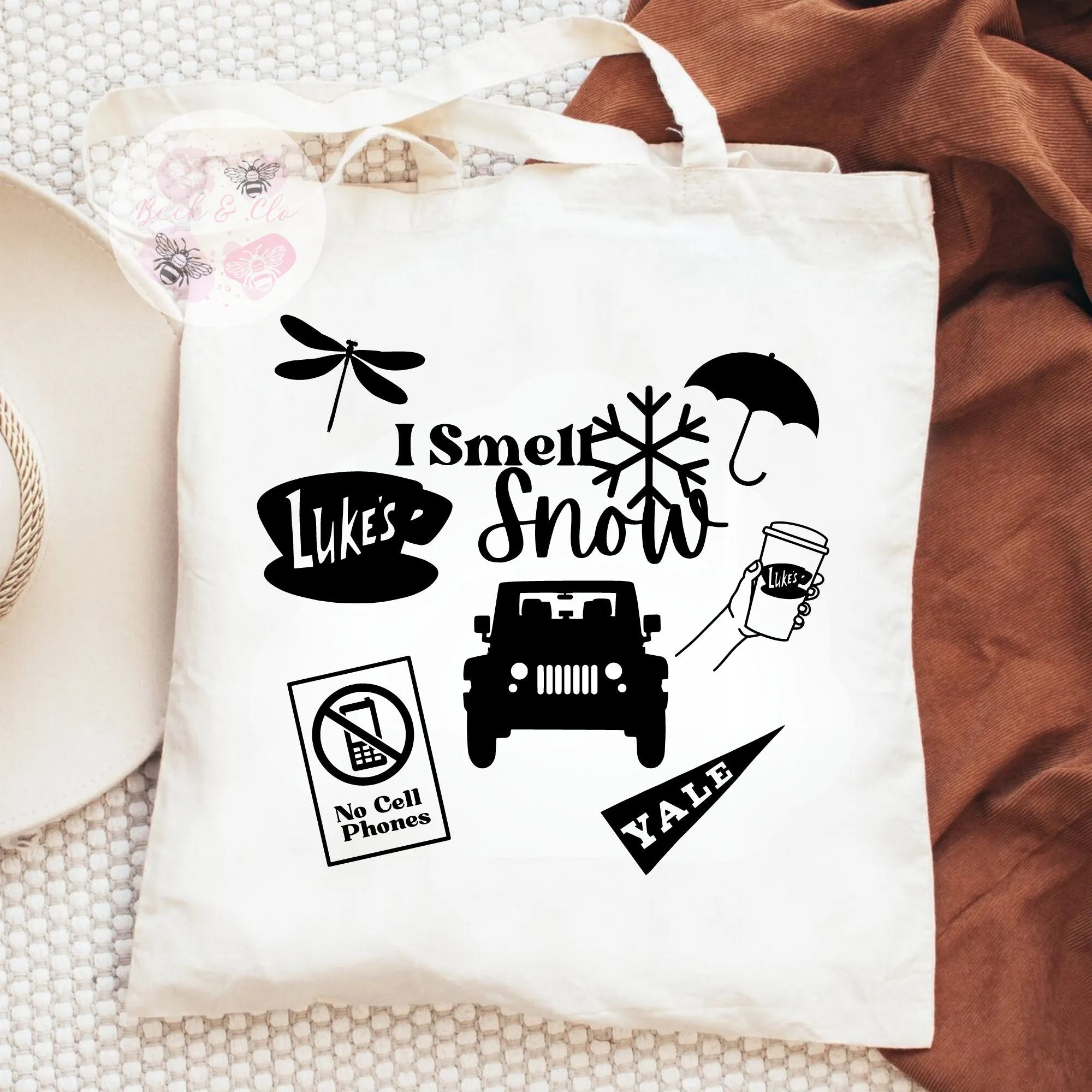 Stars Hollow Luke Tote Bag