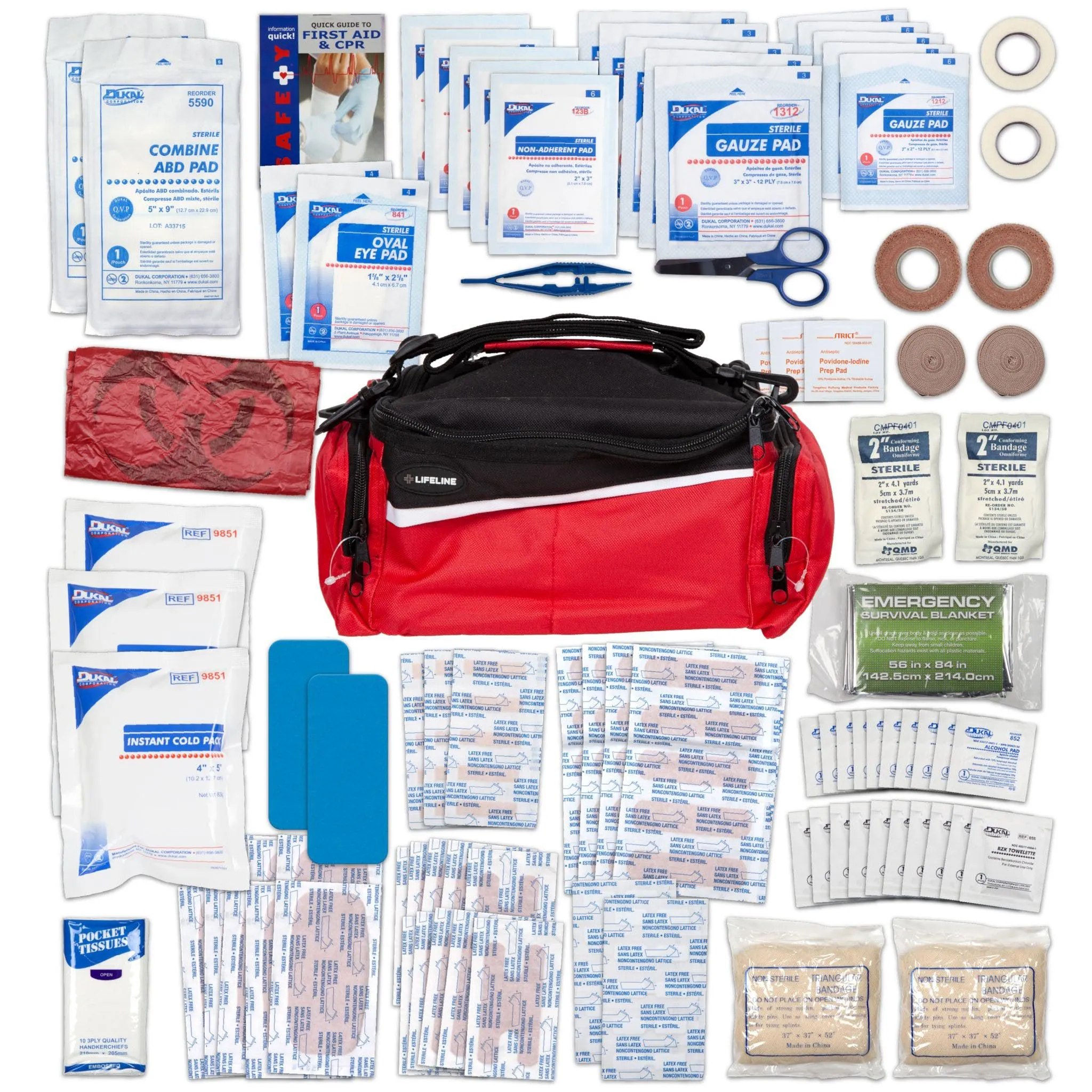 Team Sports Coach First Aid Kit - 134 Piece