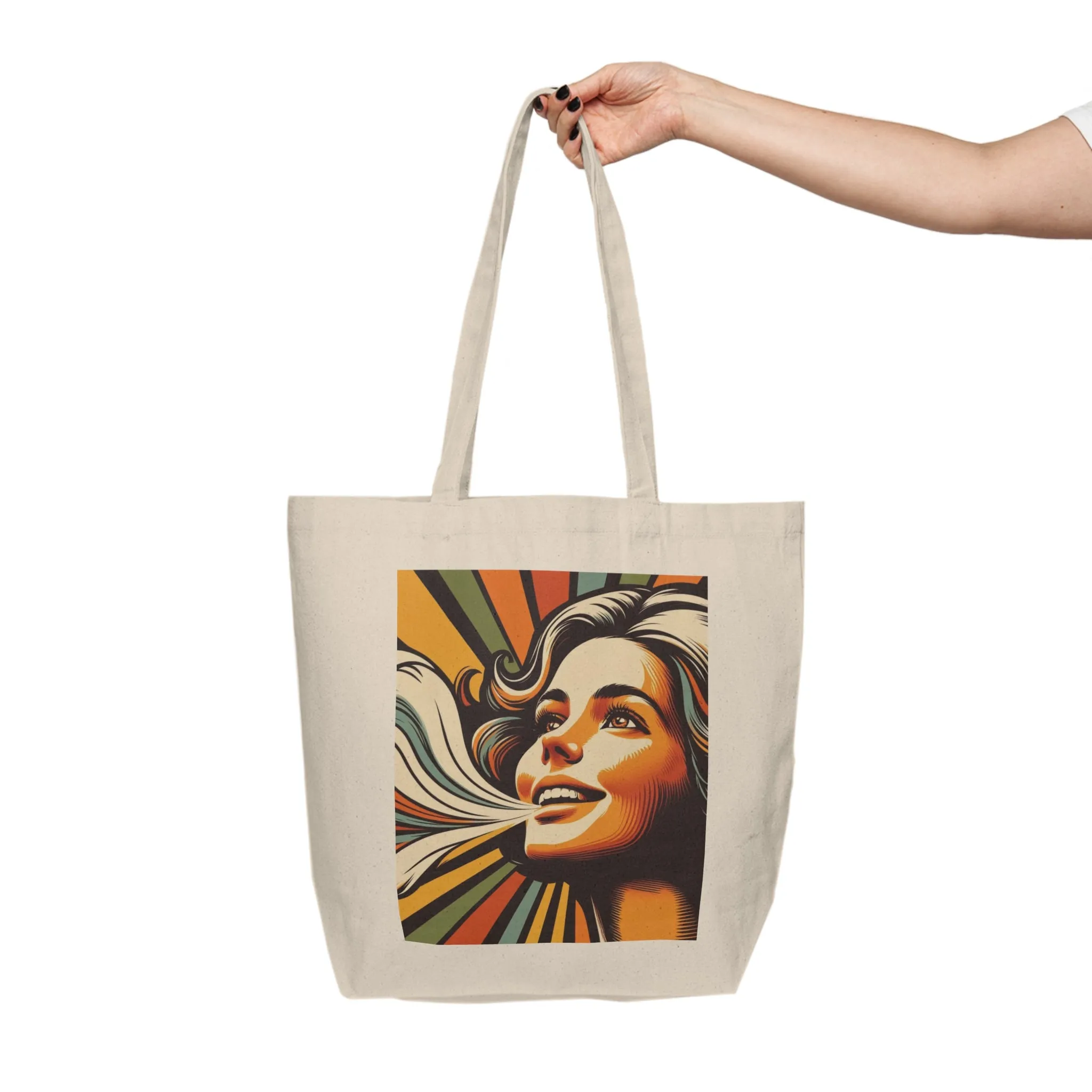 Theresa K Canvas Tote