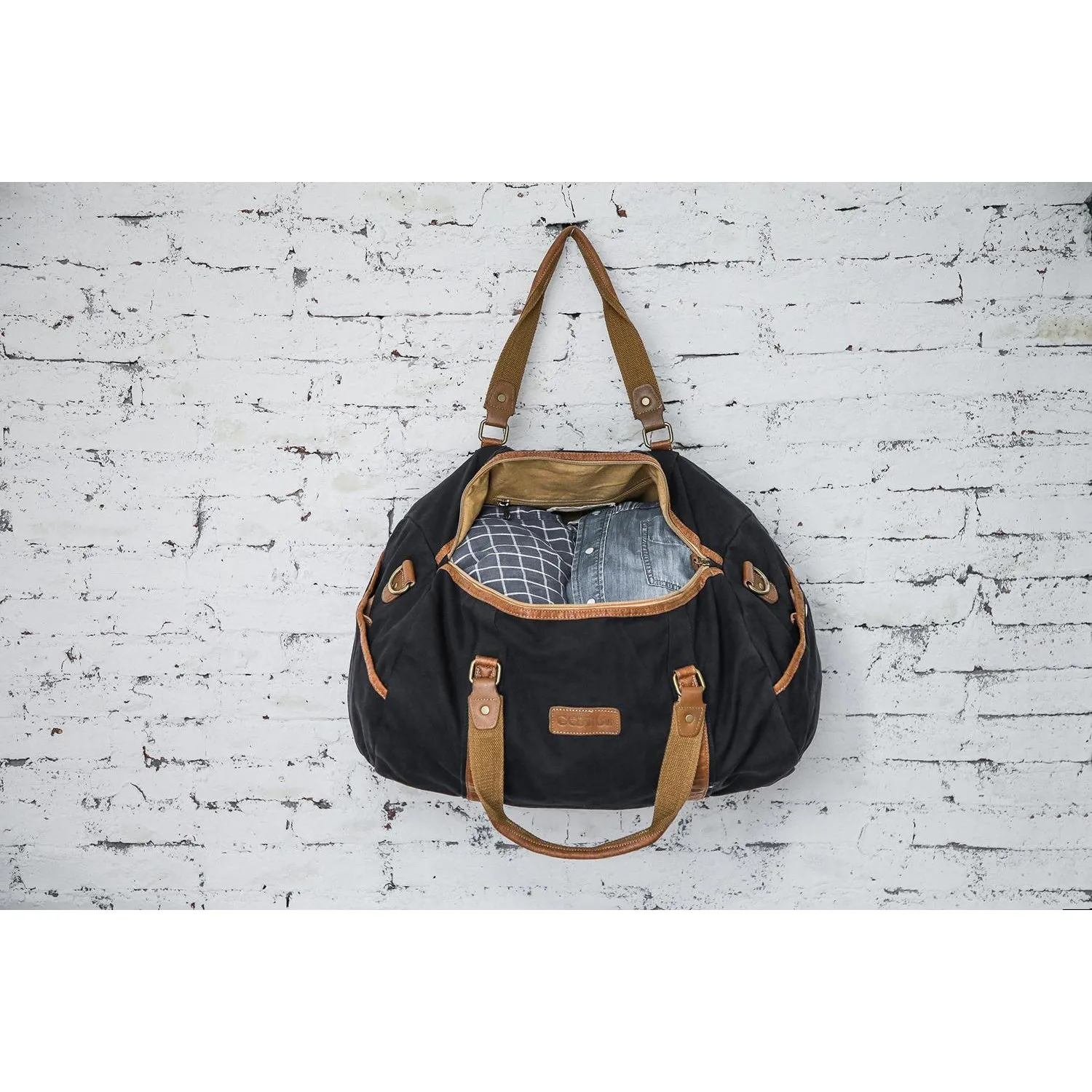 Vintage Canvas Gym Bag #30317