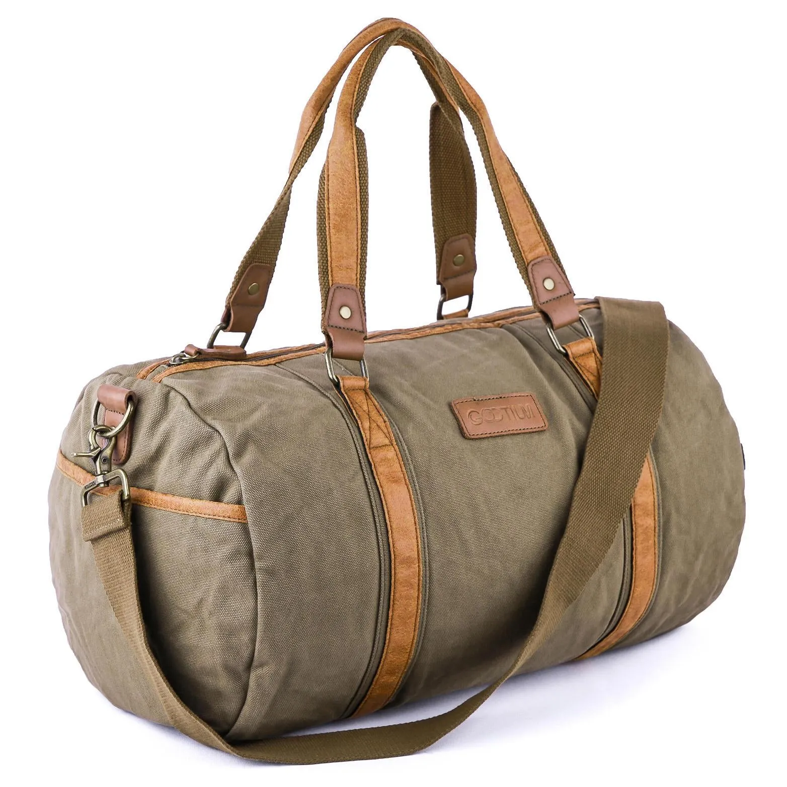 Vintage Canvas Gym Bag #30317