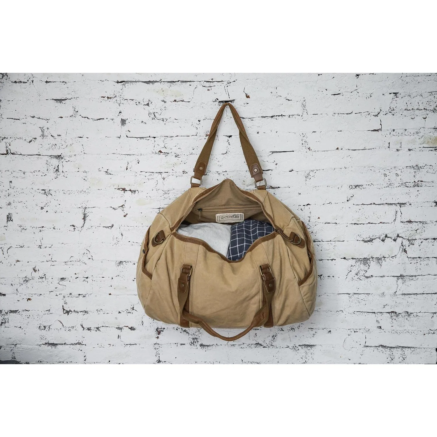 Vintage Canvas Gym Bag #30317